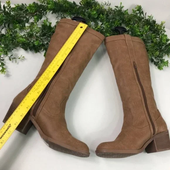 Dolce Vita Women’s Brown Block Heel Boots Size 8 New - Picture 4 of 9